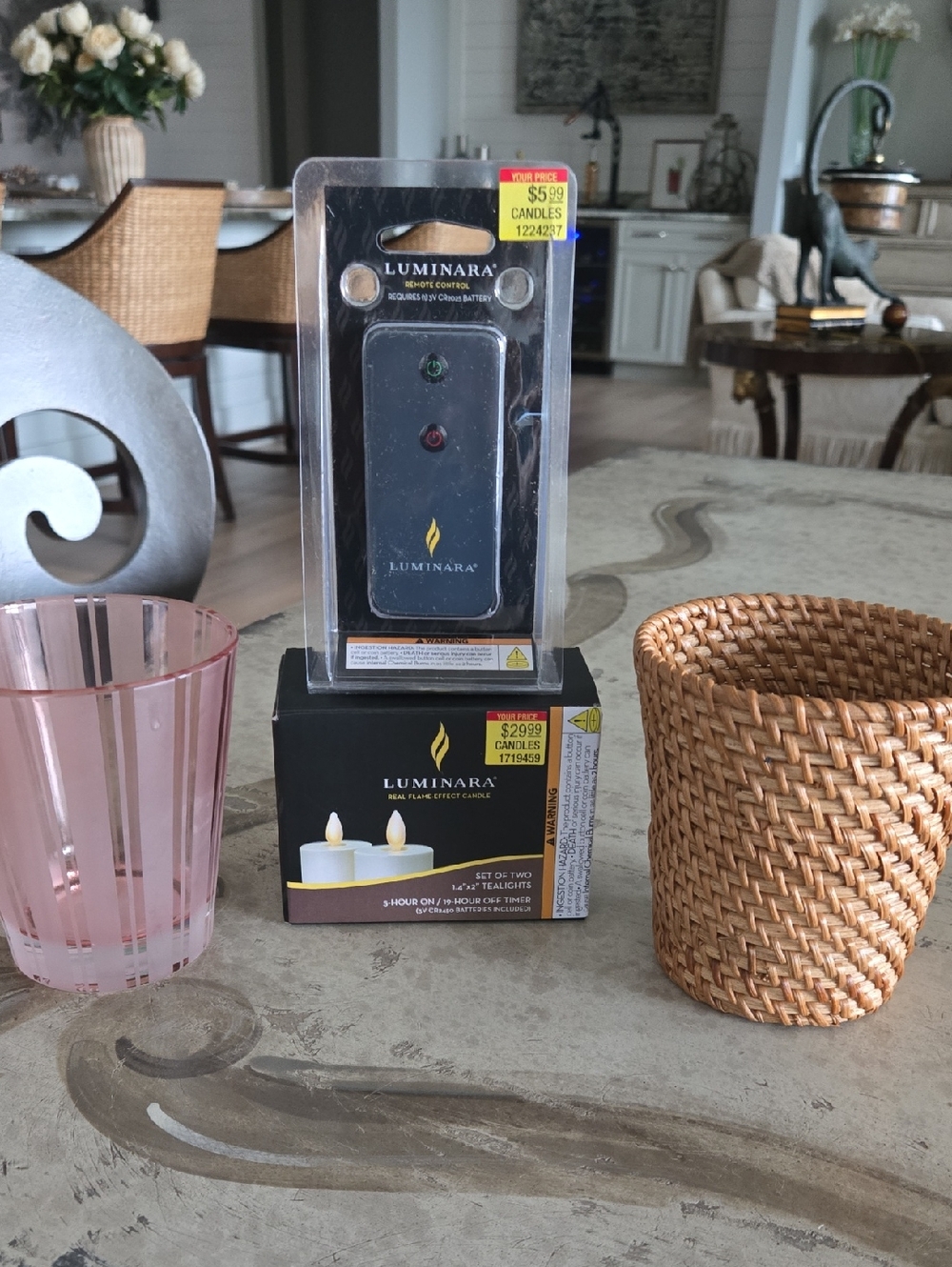 *Last Set* Luminara Ivory Flameless LED Tea Lights Plus Remote, NWT & Bonus Gift - Picture 14 of 14